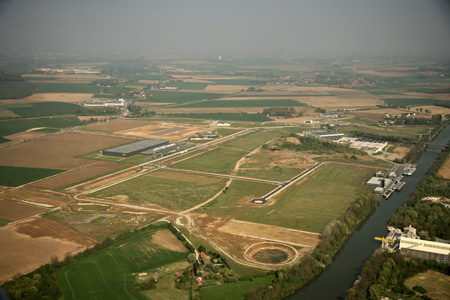 photo vue du ciel de la zone